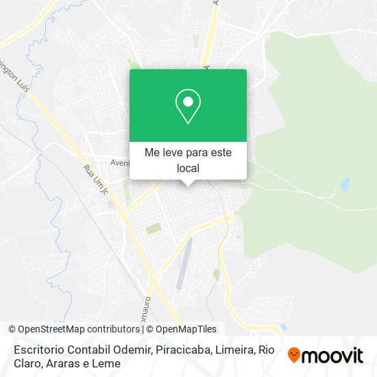 Escritorio Contabil Odemir mapa