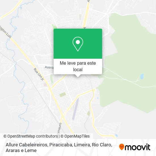 Allure Cabeleireiros mapa