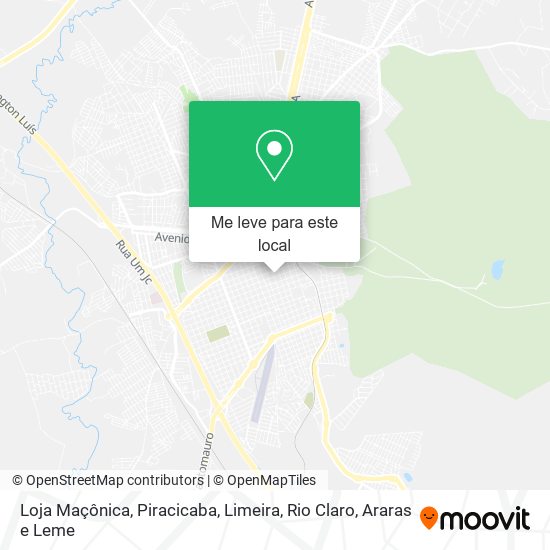 Loja Maçônica mapa