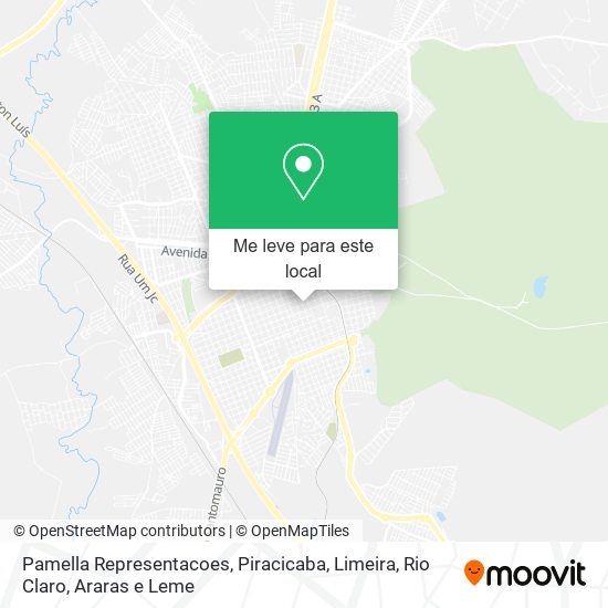 Pamella Representacoes mapa