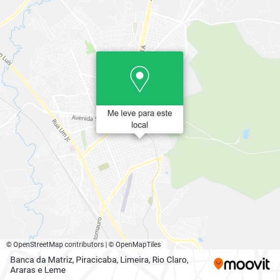 Banca da Matriz mapa