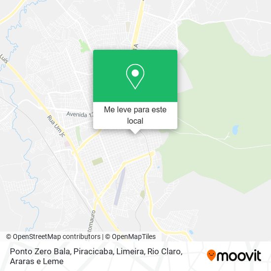 Ponto Zero Bala mapa