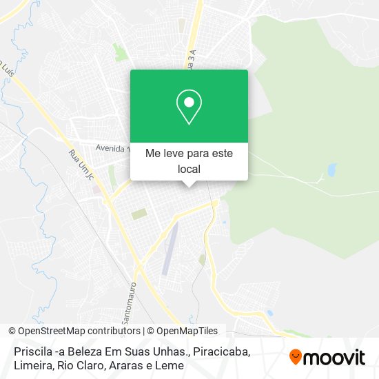 Priscila -a Beleza Em Suas Unhas. mapa