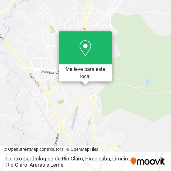 Centro Cardiologico de Rio Claro mapa