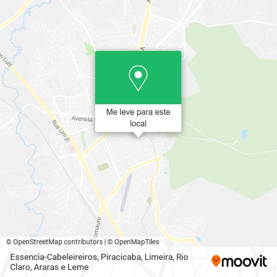 Essencia-Cabeleireiros mapa
