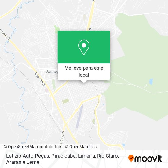 Letizio Auto Peças mapa