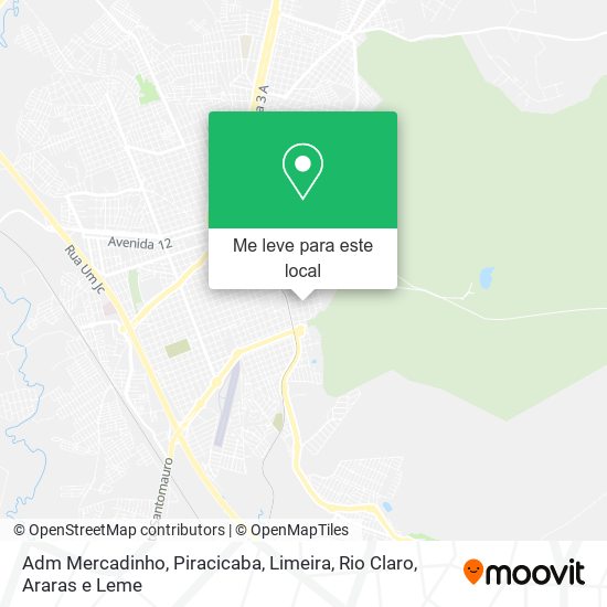 Adm Mercadinho mapa