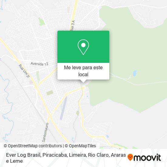 Ever Log Brasil mapa