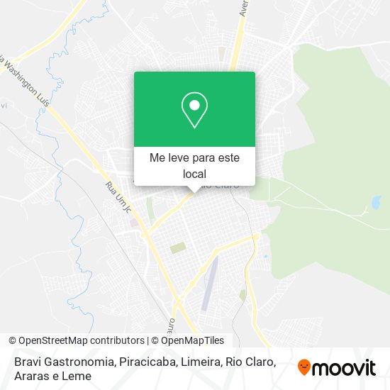 Bravi Gastronomia mapa