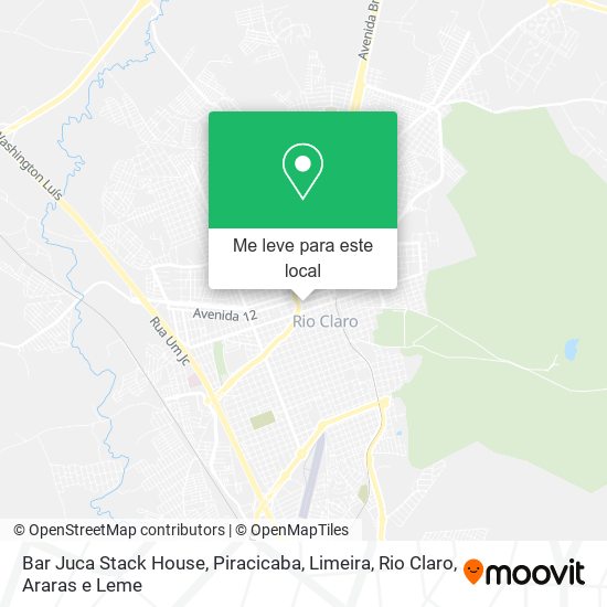 Bar Juca Stack House mapa