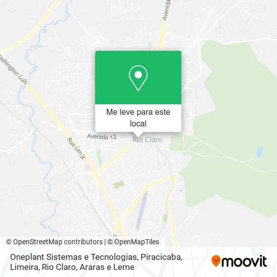 Oneplant Sistemas e Tecnologias mapa