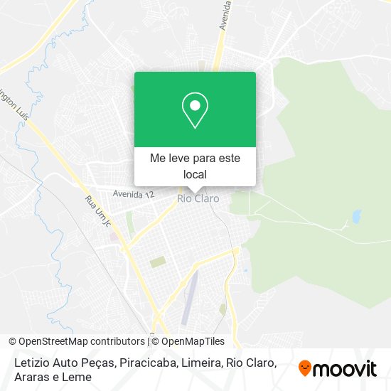 Letizio Auto Peças mapa