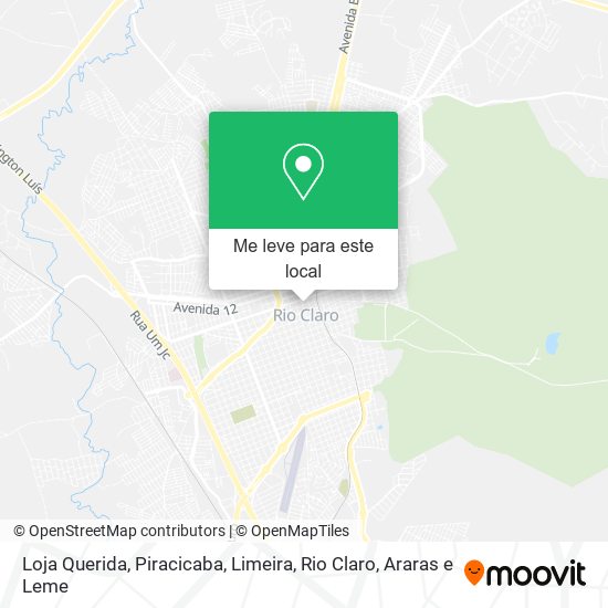 Loja Querida mapa