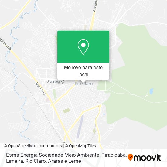 Esma Energia Sociedade Meio Ambiente mapa
