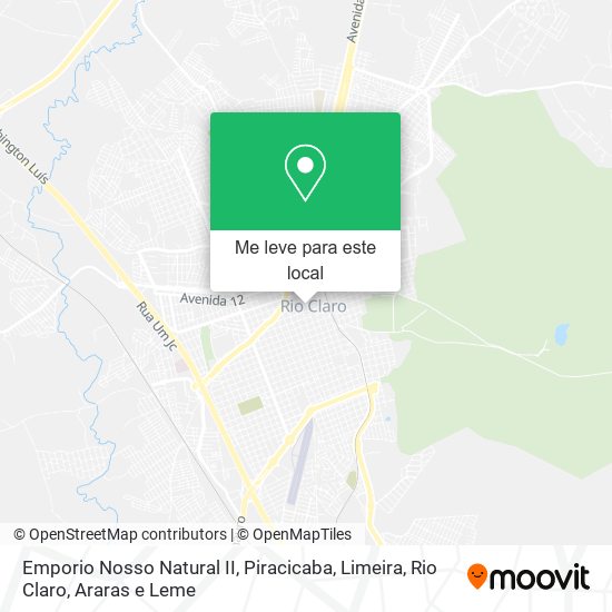 Emporio Nosso Natural II mapa