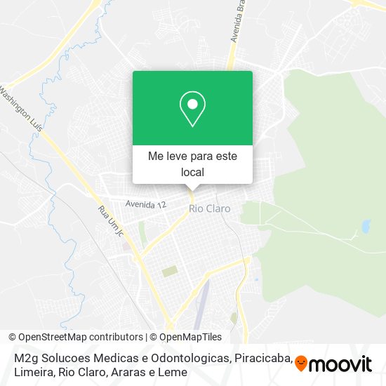 M2g Solucoes Medicas e Odontologicas mapa