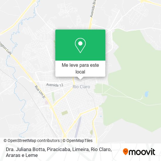 Dra. Juliana Botta mapa