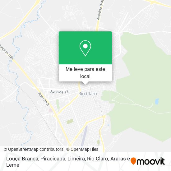 Louça Branca mapa