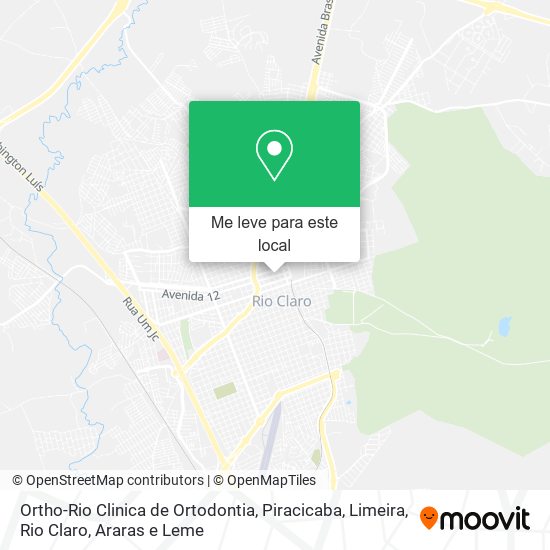 Ortho-Rio Clinica de Ortodontia mapa