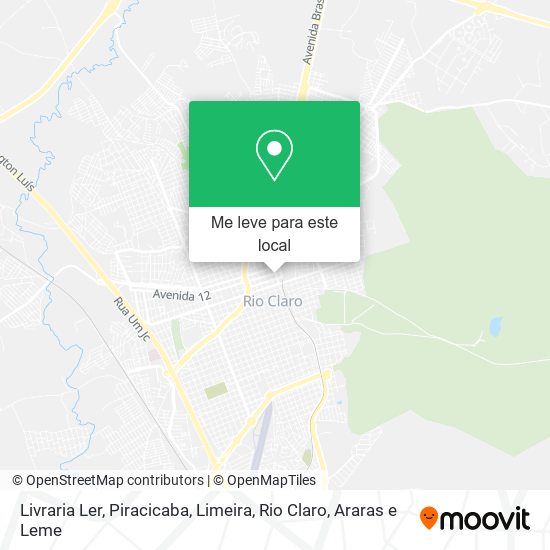 Livraria Ler mapa