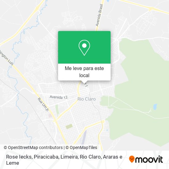 Rose Iecks mapa