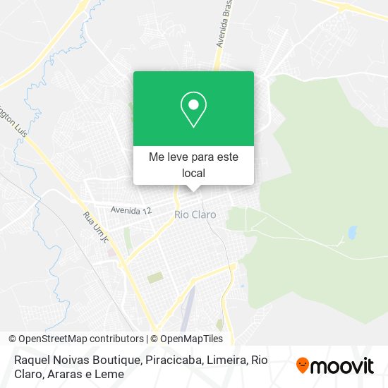 Raquel Noivas Boutique mapa