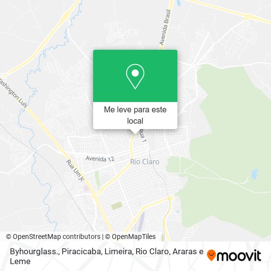 Byhourglass. mapa