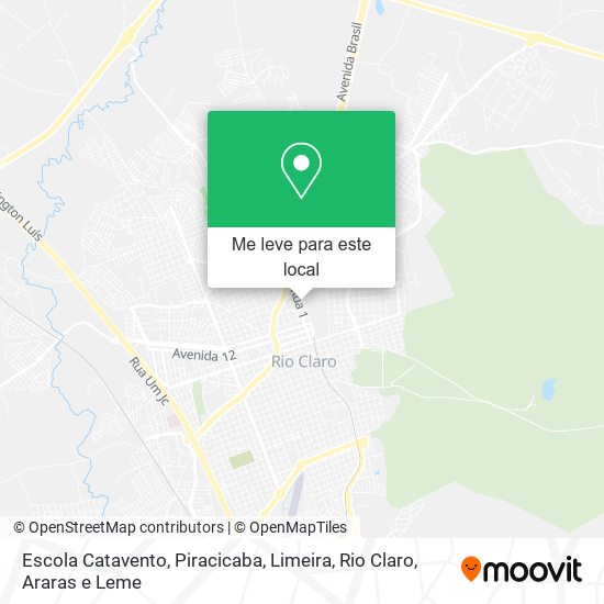 Escola Catavento mapa