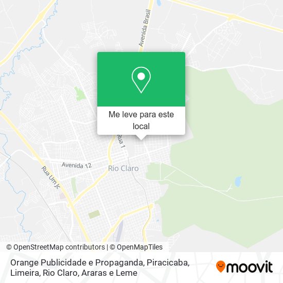 Orange Publicidade e Propaganda mapa