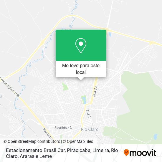 Estacionamento Brasil Car mapa