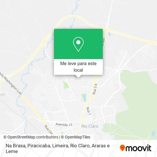 Na Brasa mapa