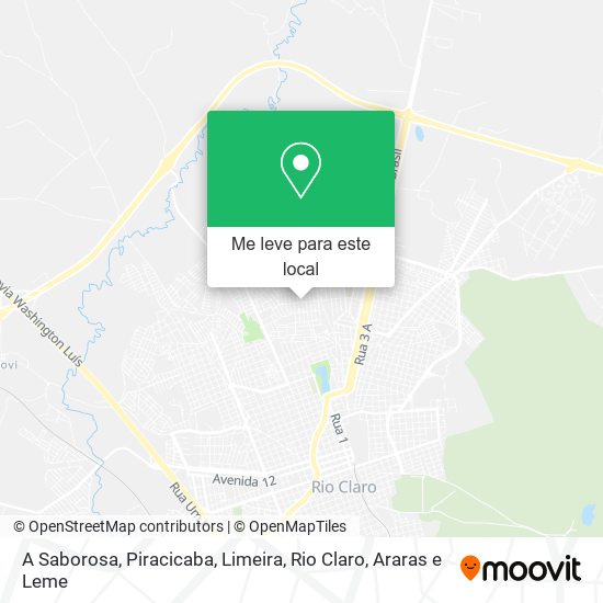 A Saborosa mapa