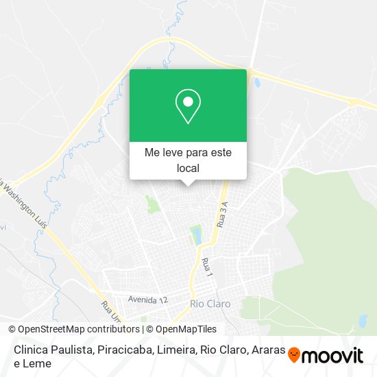 Clinica Paulista mapa