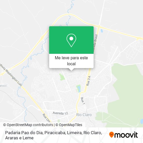 Padaria Pao do Dia mapa