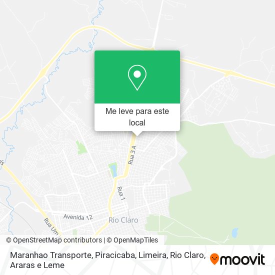 Maranhao Transporte mapa