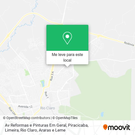 Av Reformas e Pinturas Em Geral mapa