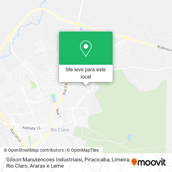 Gilson Manutencoes Industriaisi mapa