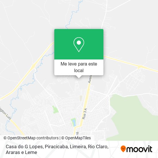 Casa do G Lopes mapa