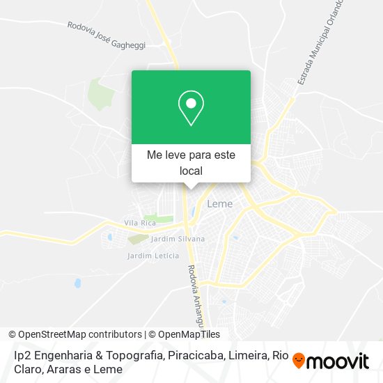 Ip2 Engenharia & Topografia mapa