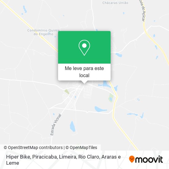 Hiper Bike mapa