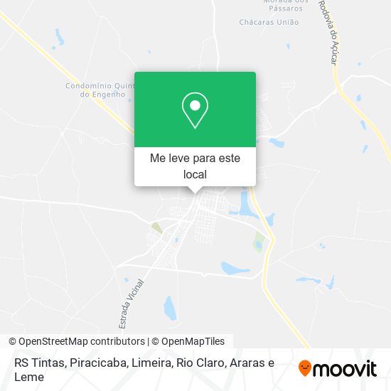 RS Tintas mapa