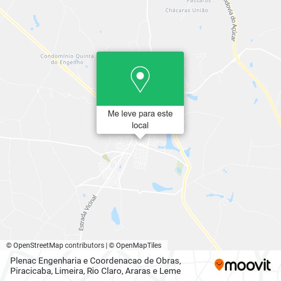 Plenac Engenharia e Coordenacao de Obras mapa