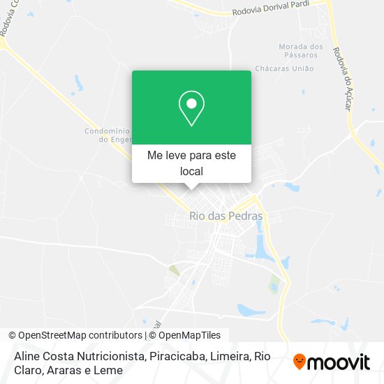 Aline Costa Nutricionista mapa