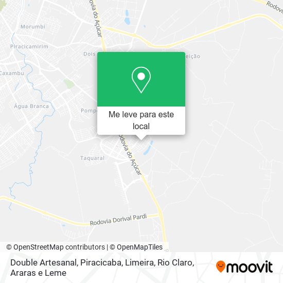 Double Artesanal mapa