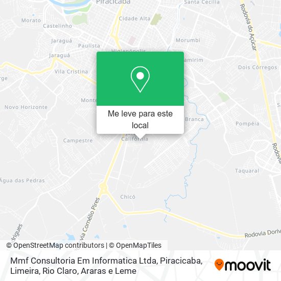 Mmf Consultoria Em Informatica Ltda mapa