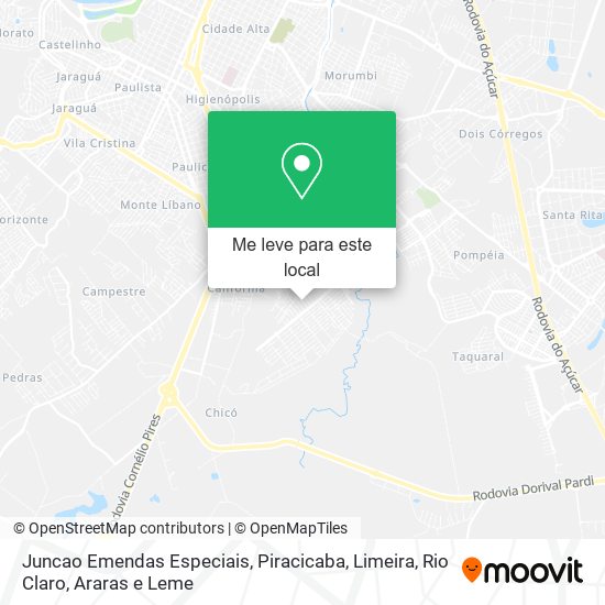 Juncao Emendas Especiais mapa