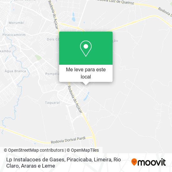 Lp Instalacoes de Gases mapa