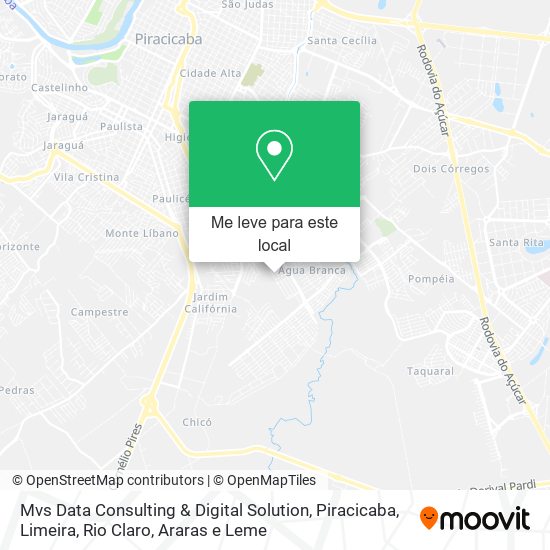 Mvs Data Consulting & Digital Solution mapa