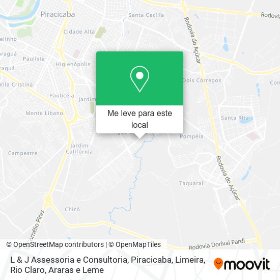 L & J Assessoria e Consultoria mapa