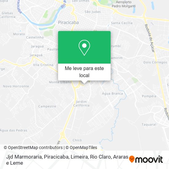 Jjd Marmoraria mapa
